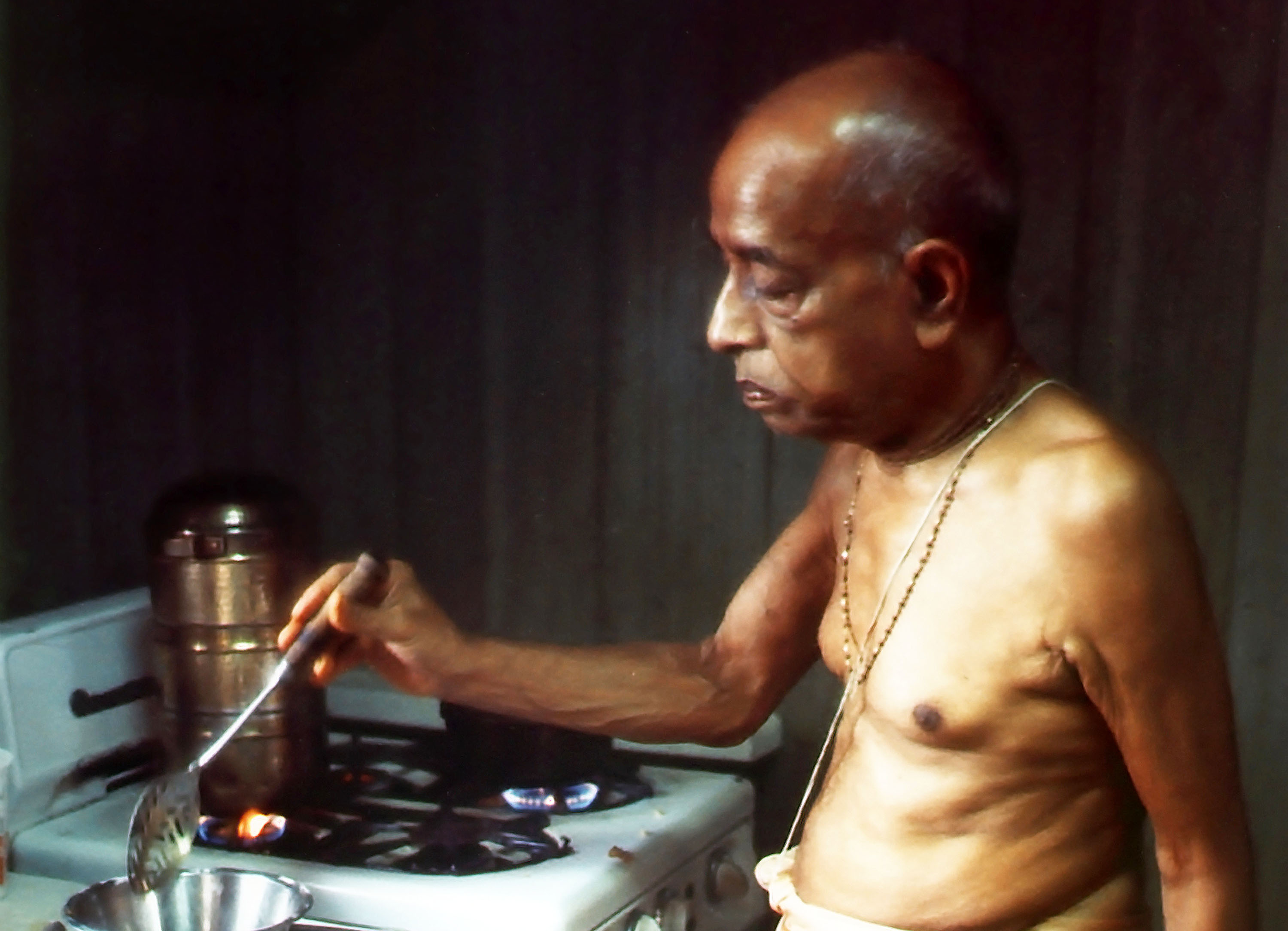 Srila prabhupada cooking